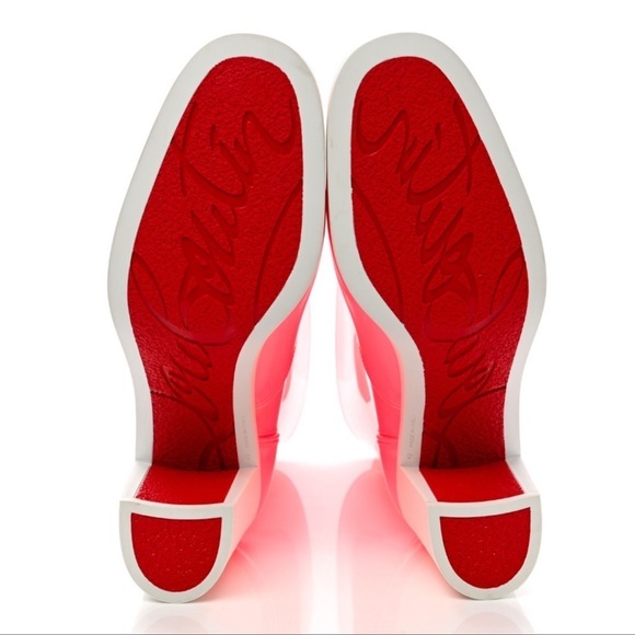 NWT Christian Louboutin Loubirain Pink Heeled Boots | Size 40 | - Picture 4 of 8